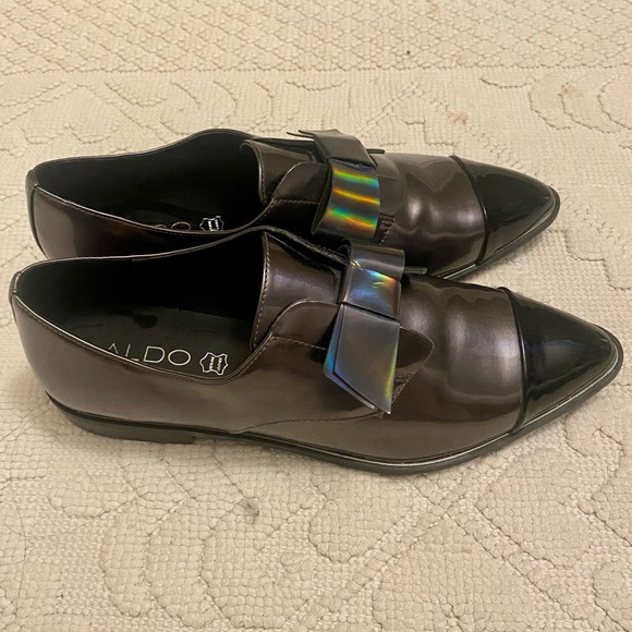 •SOLD• NWOT Aldo Patent Leather Oxford Loafers - Picture 6 of 10